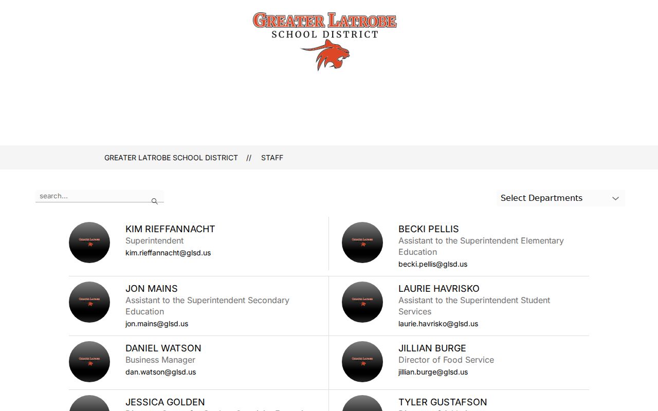 Unity Township neighbors institutional staff directory access boundary